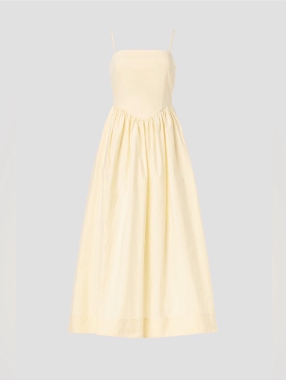 Ronny Kobo x RTR Yellow Corset Midi Dress, Size: 12 - Picture 2 of 15